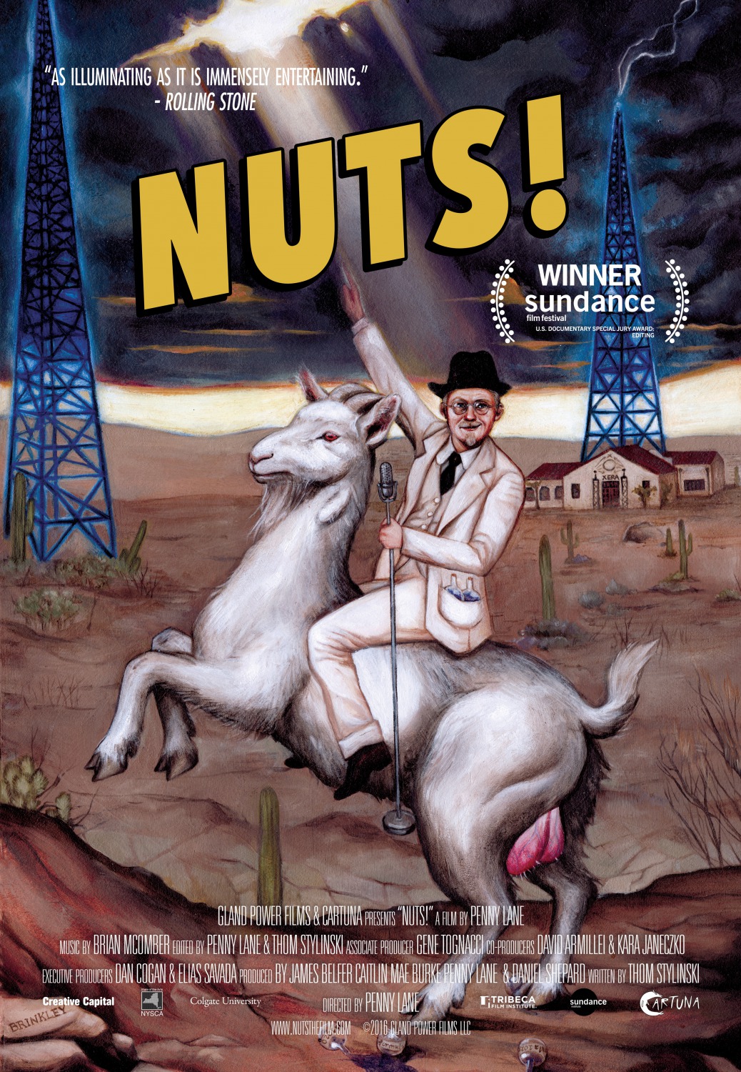 Extra Large Movie Poster Image for Nuts! 