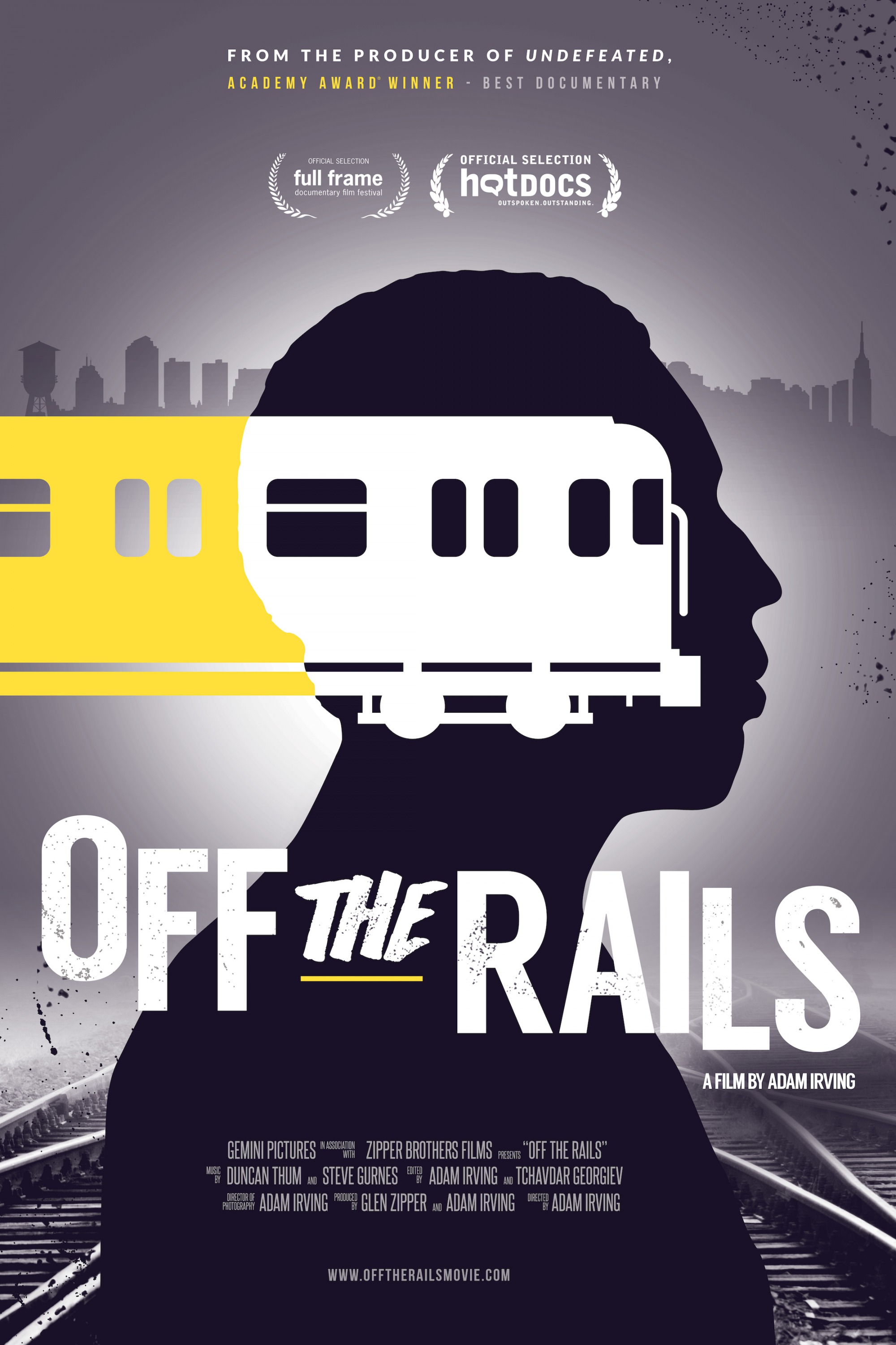 Mega Sized Movie Poster Image for Off the Rails 