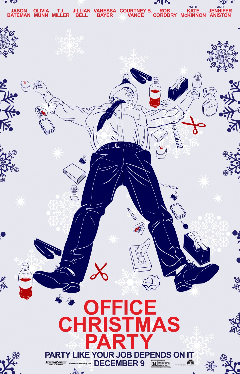 Extra Large Movie Poster Image for Office Christmas Party (#19 of 22)