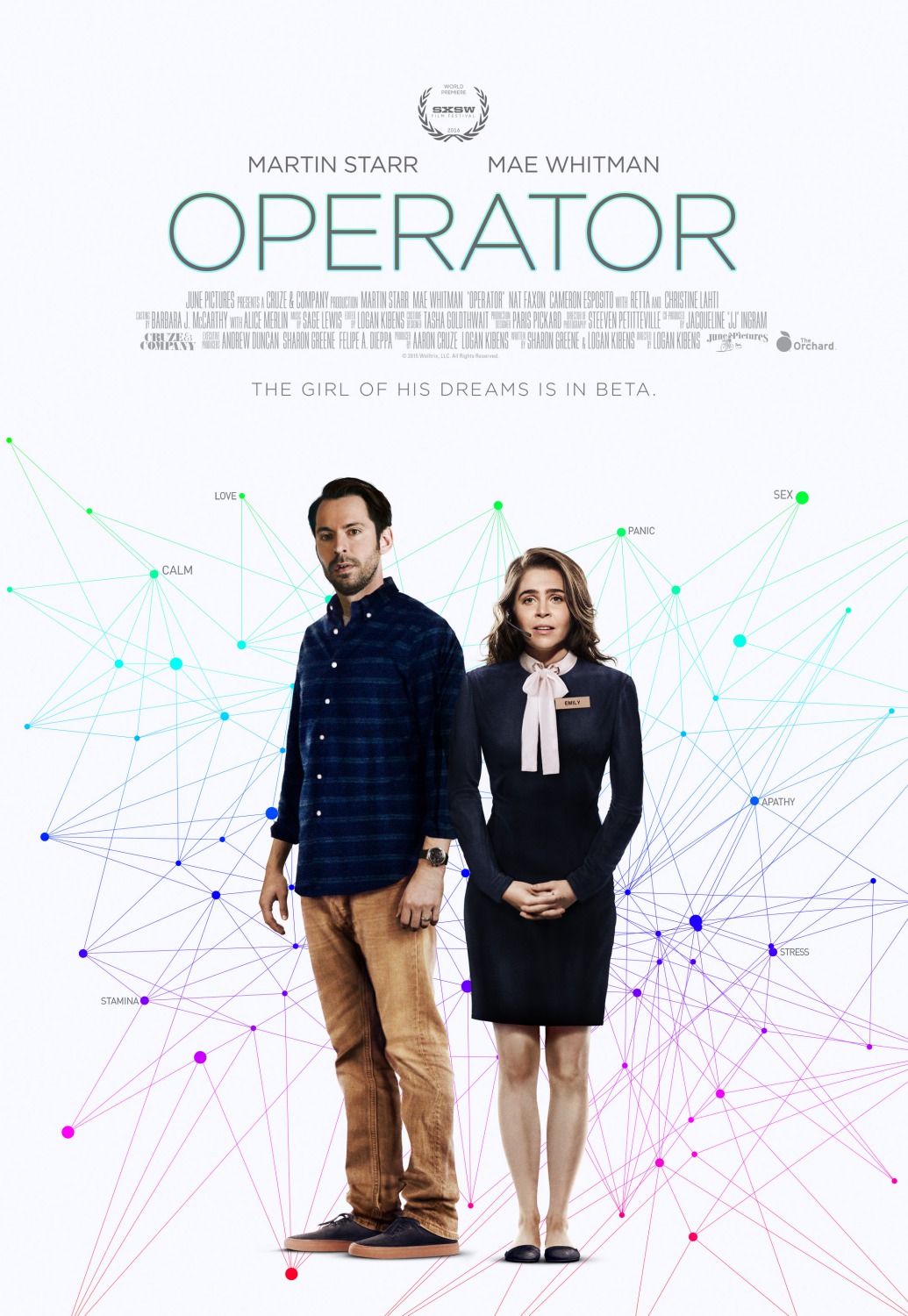 Extra Large Movie Poster Image for Operator (#2 of 2)