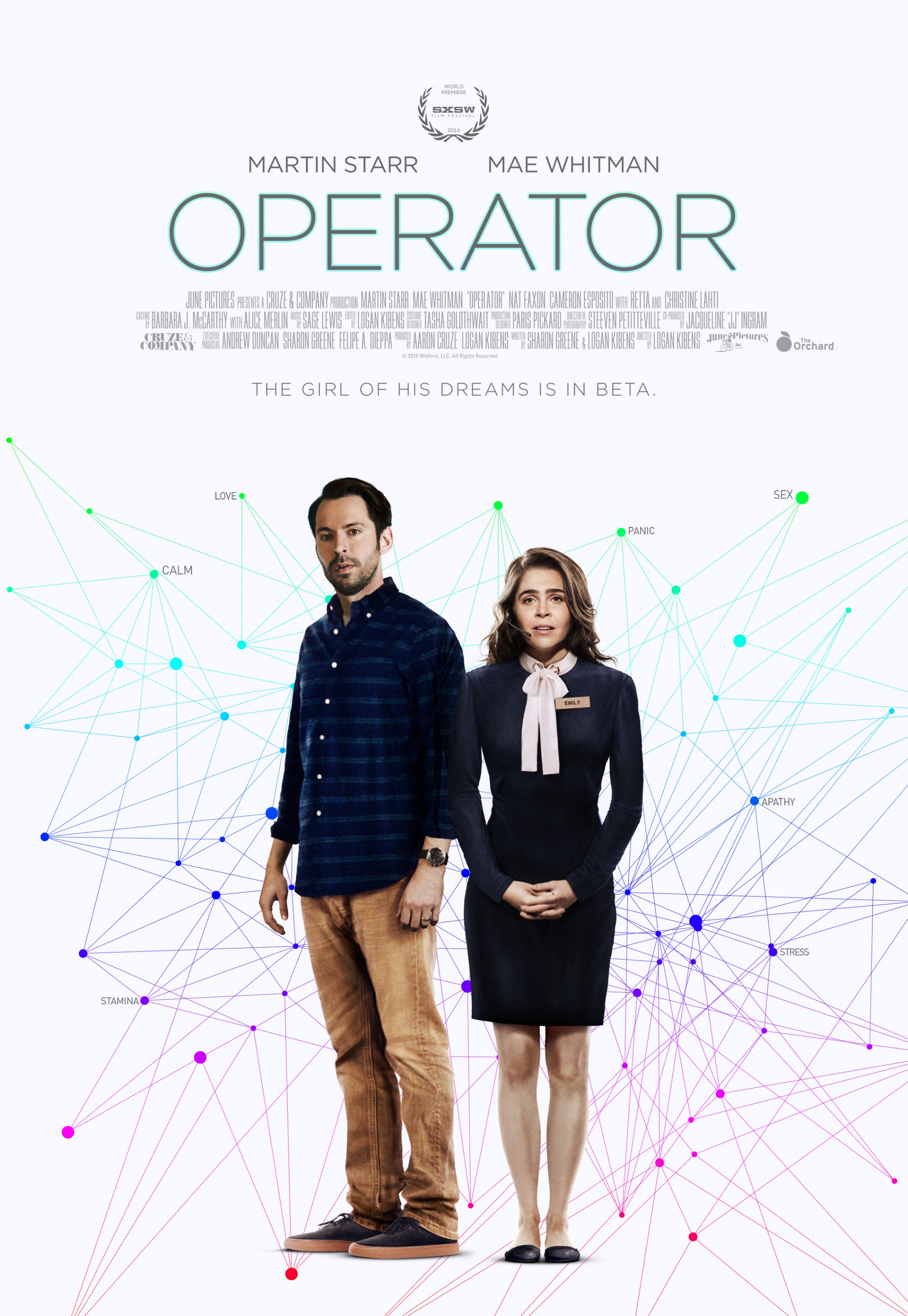 Mega Sized Movie Poster Image for Operator (#2 of 2)