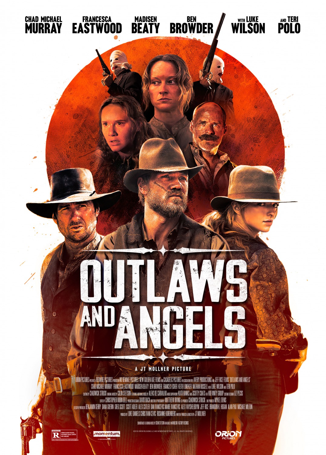 Extra Large Movie Poster Image for Outlaws and Angels 