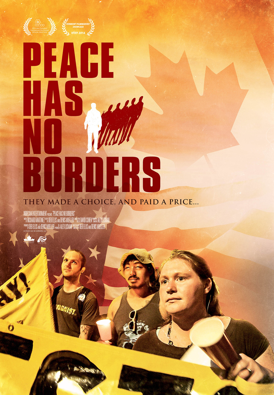Extra Large Movie Poster Image for Peace Has No Borders 