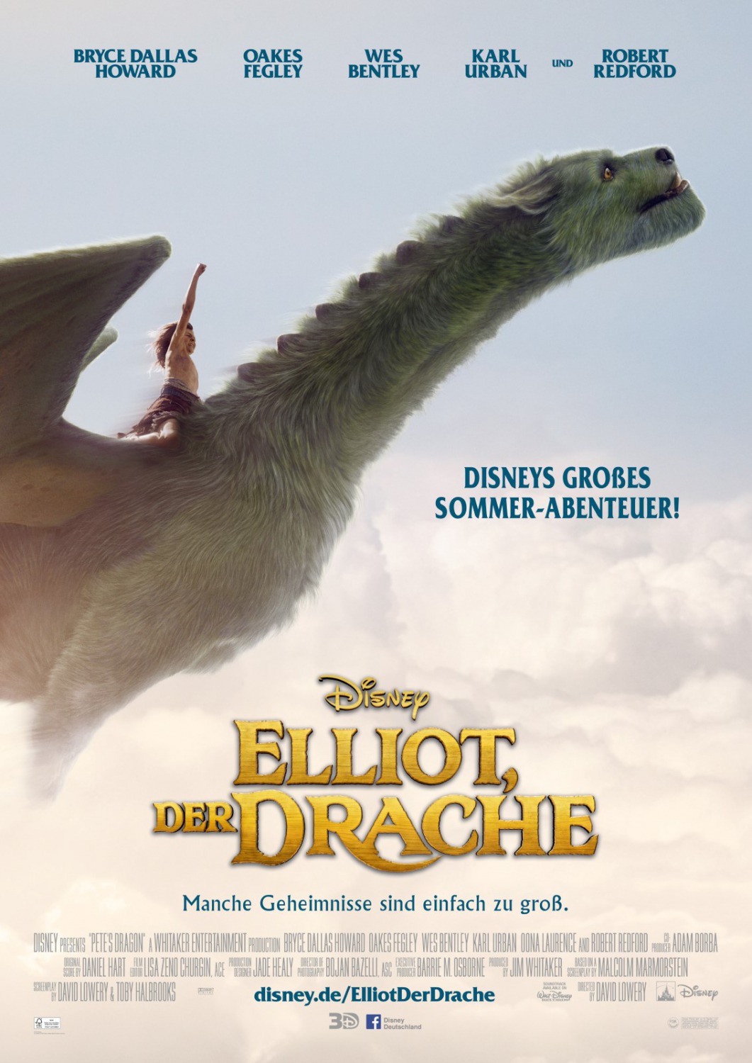 Extra Large Movie Poster Image for Pete's Dragon (#3 of 5)