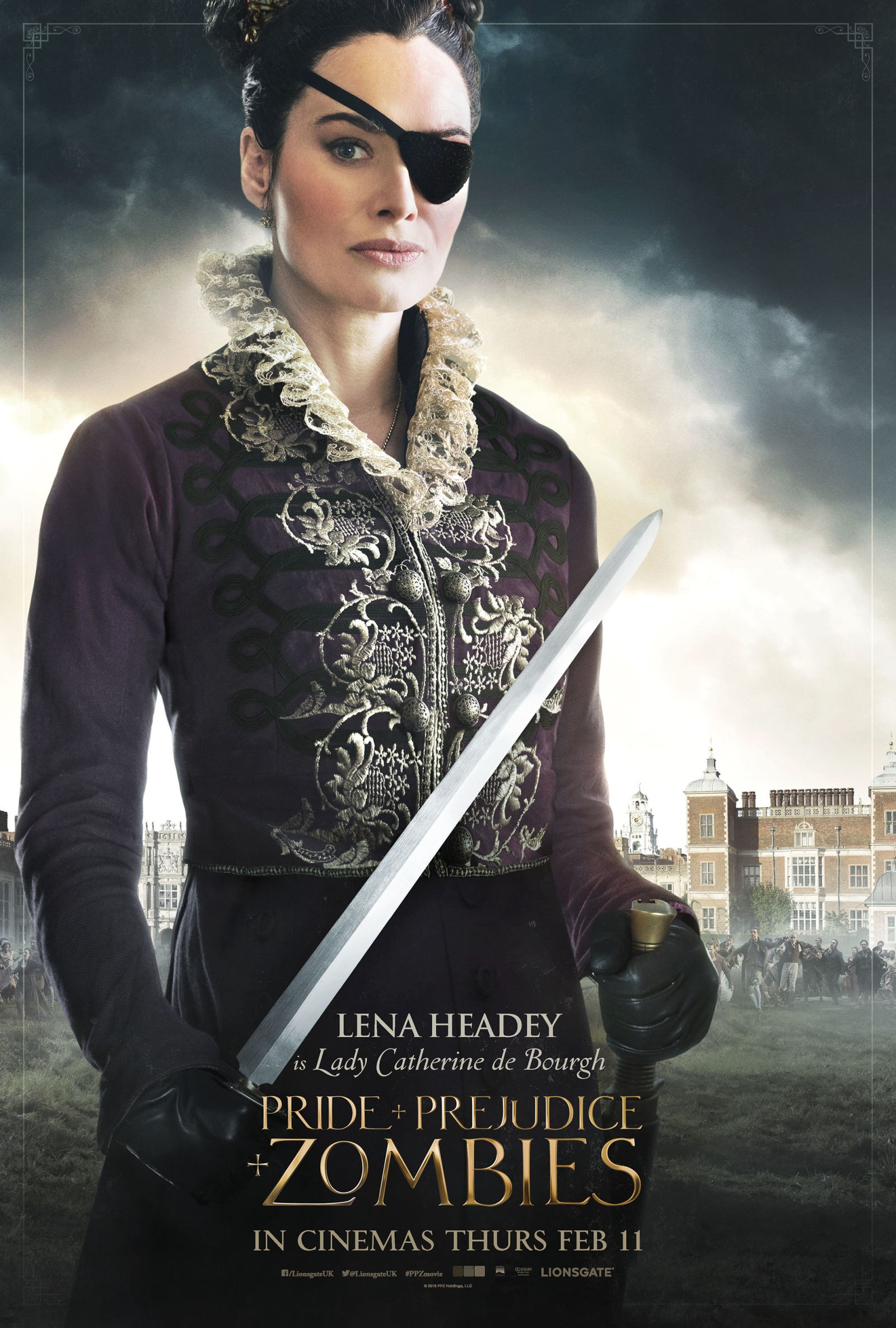 Mega Sized Movie Poster Image for Pride and Prejudice and Zombies (#6 of 13)