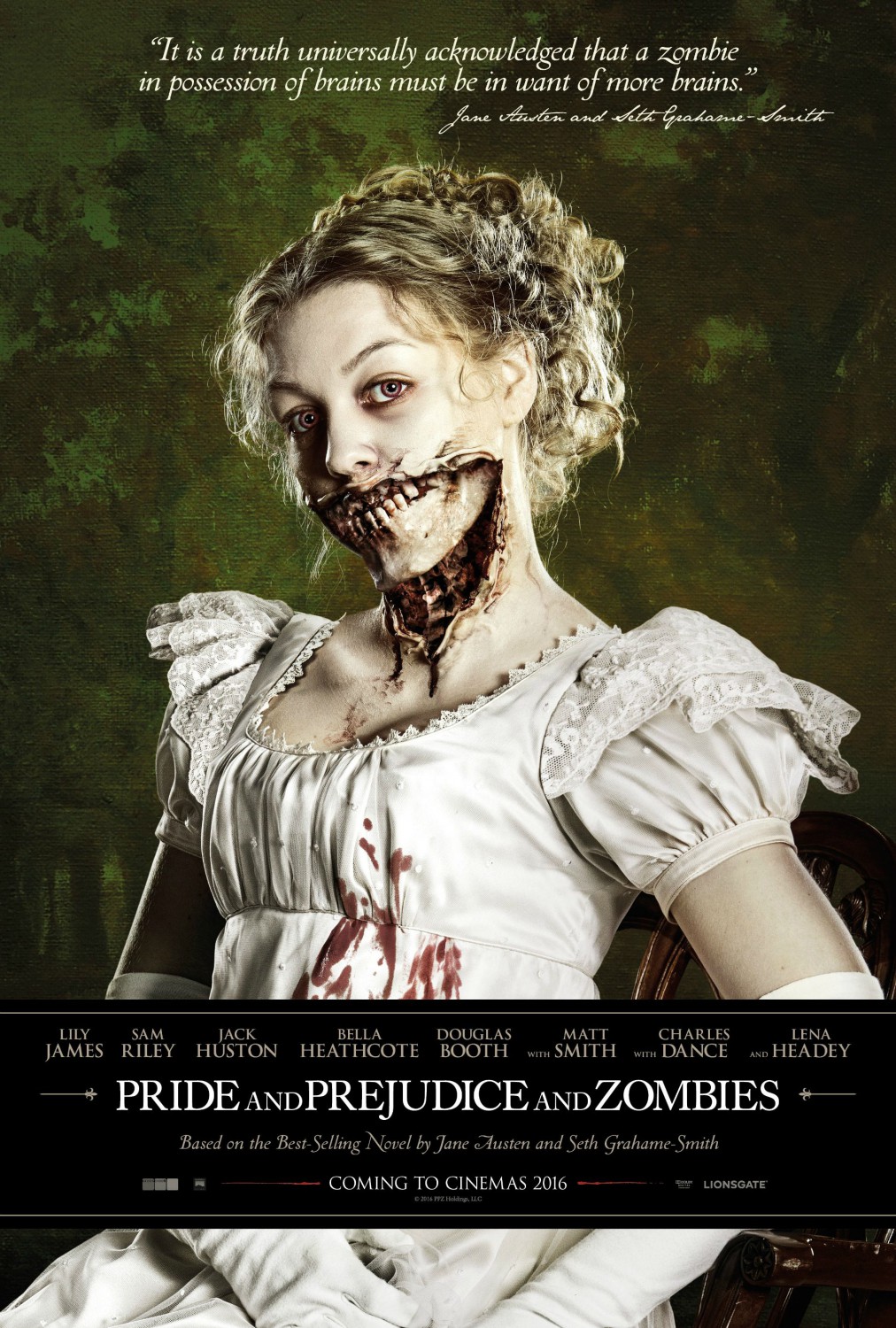 Extra Large Movie Poster Image for Pride and Prejudice and Zombies (#1 of 13)
