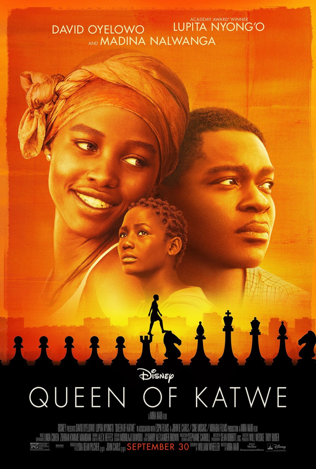 Extra Large Movie Poster Image for Queen of Katwe (#2 of 2)