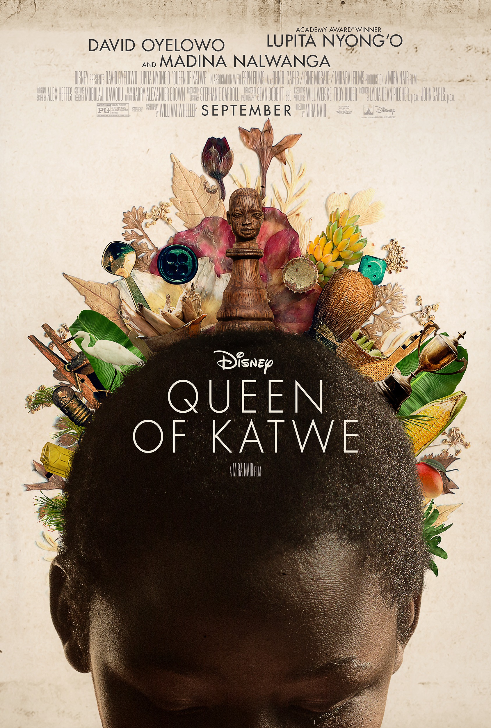 Mega Sized Movie Poster Image for Queen of Katwe (#1 of 2)