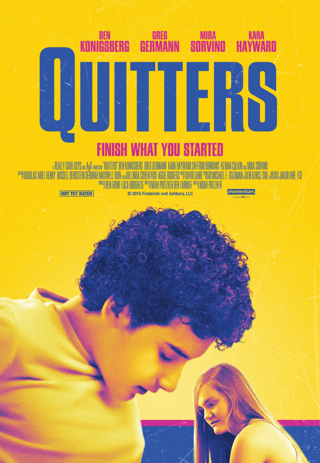 Extra Large Movie Poster Image for Quitters 