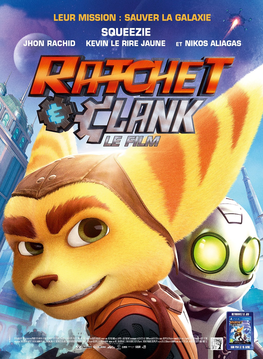 Extra Large Movie Poster Image for Ratchet and Clank (#3 of 5)