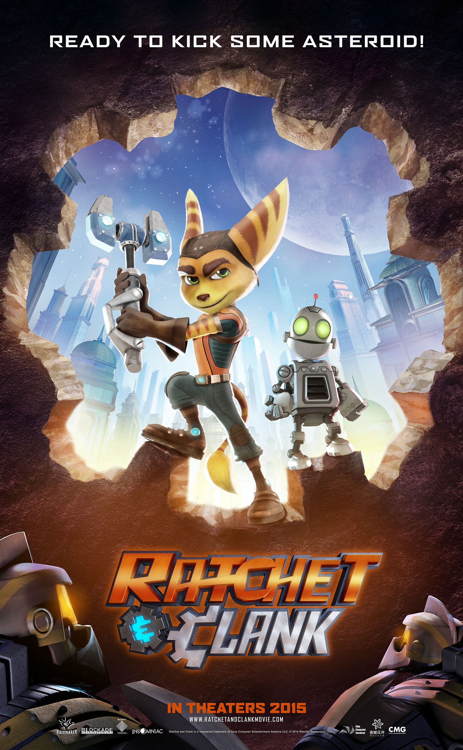 Mega Sized Movie Poster Image for Ratchet and Clank (#1 of 5)