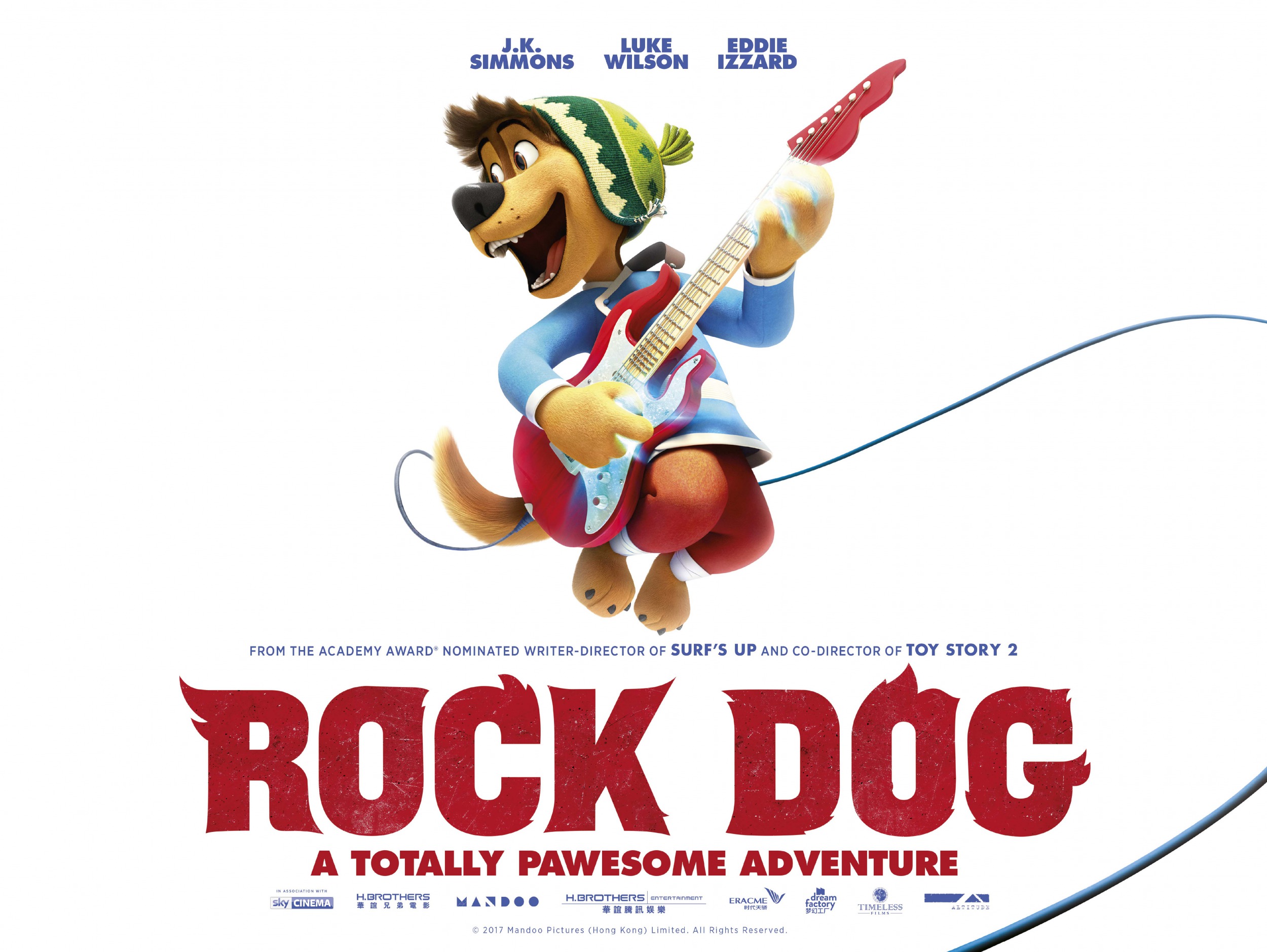 Mega Sized Movie Poster Image for Rock Dog (#1 of 16)