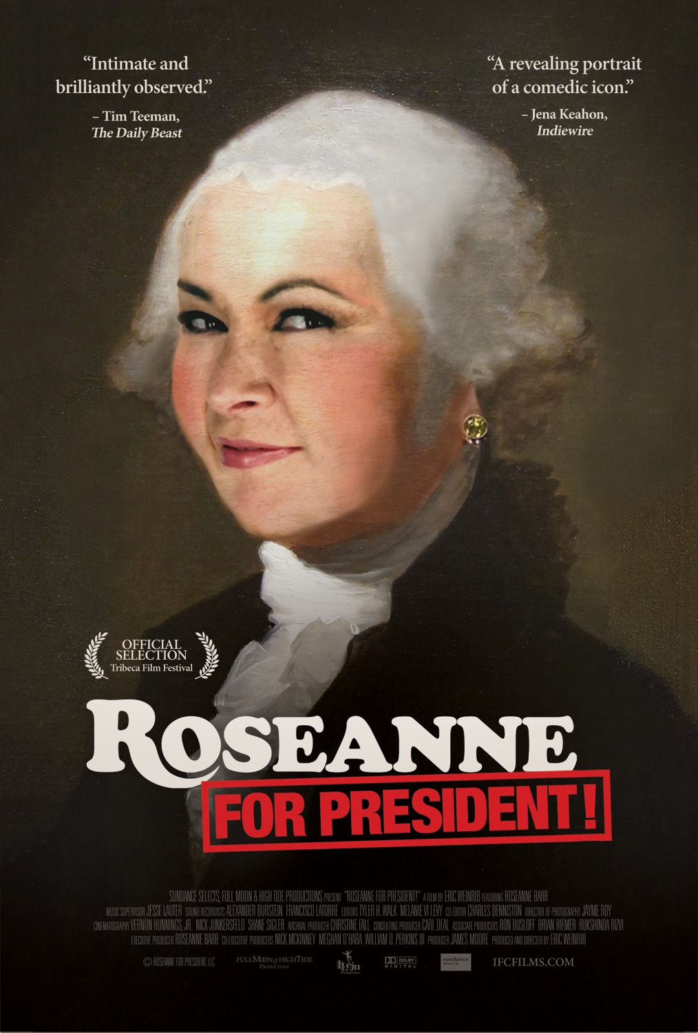 Extra Large Movie Poster Image for Roseanne for President! 