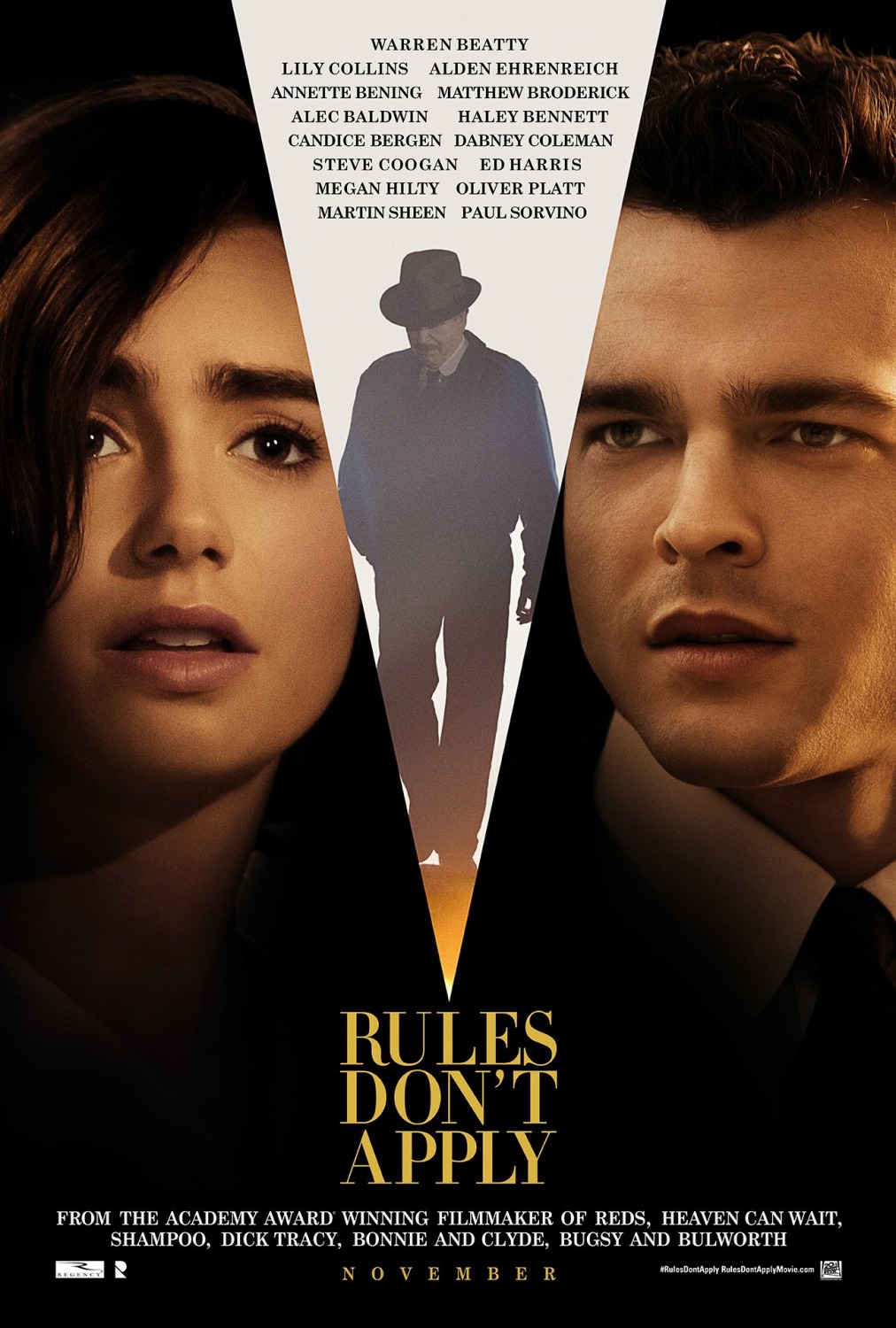 Extra Large Movie Poster Image for Rules Don't Apply (#1 of 2)