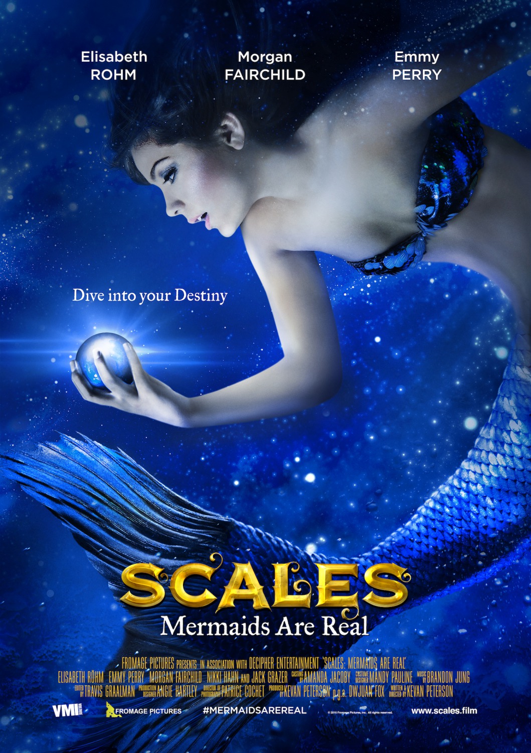 Extra Large Movie Poster Image for Scales: Mermaids Are Real 