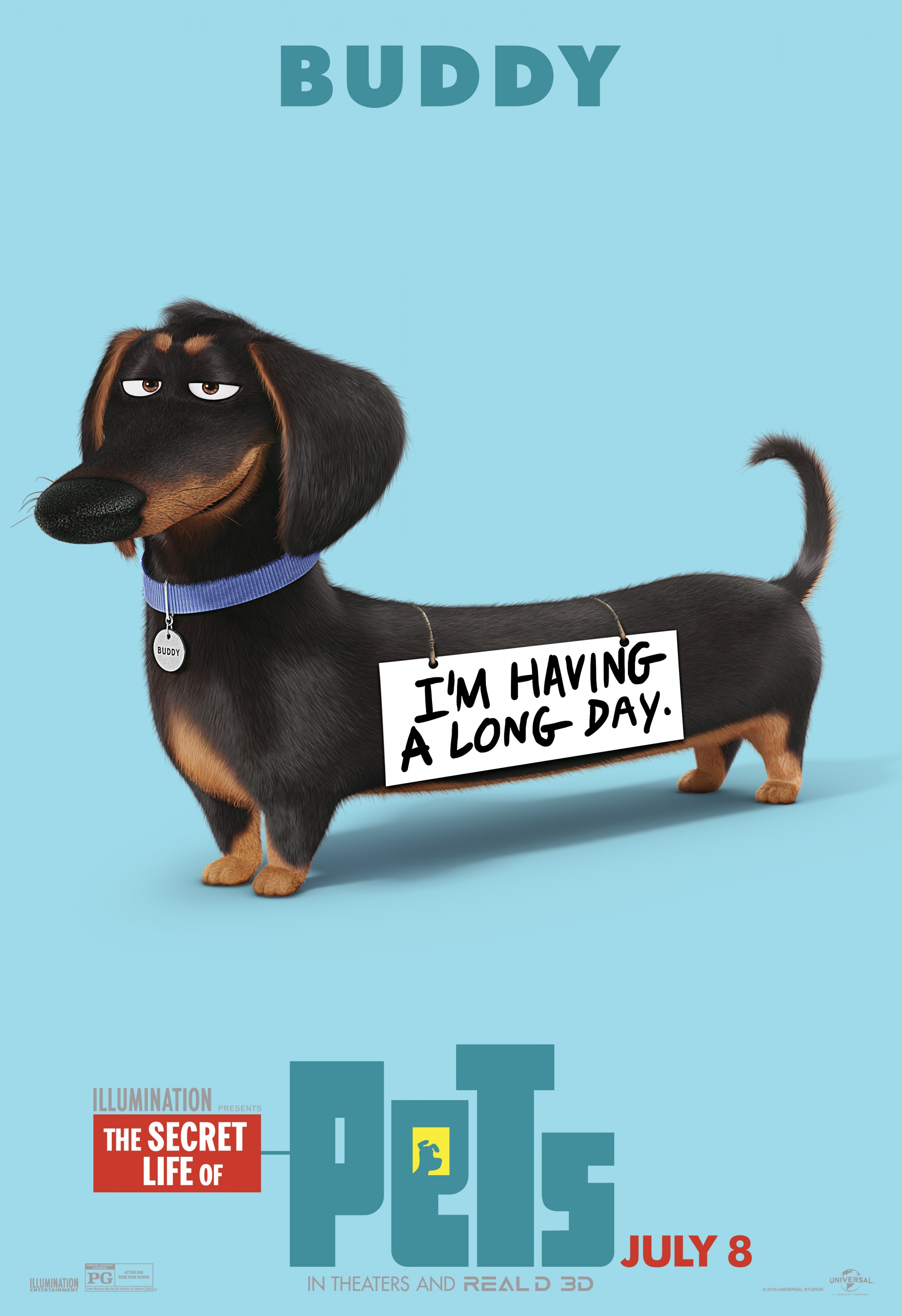 Mega Sized Movie Poster Image for The Secret Life of Pets (#11 of 19)
