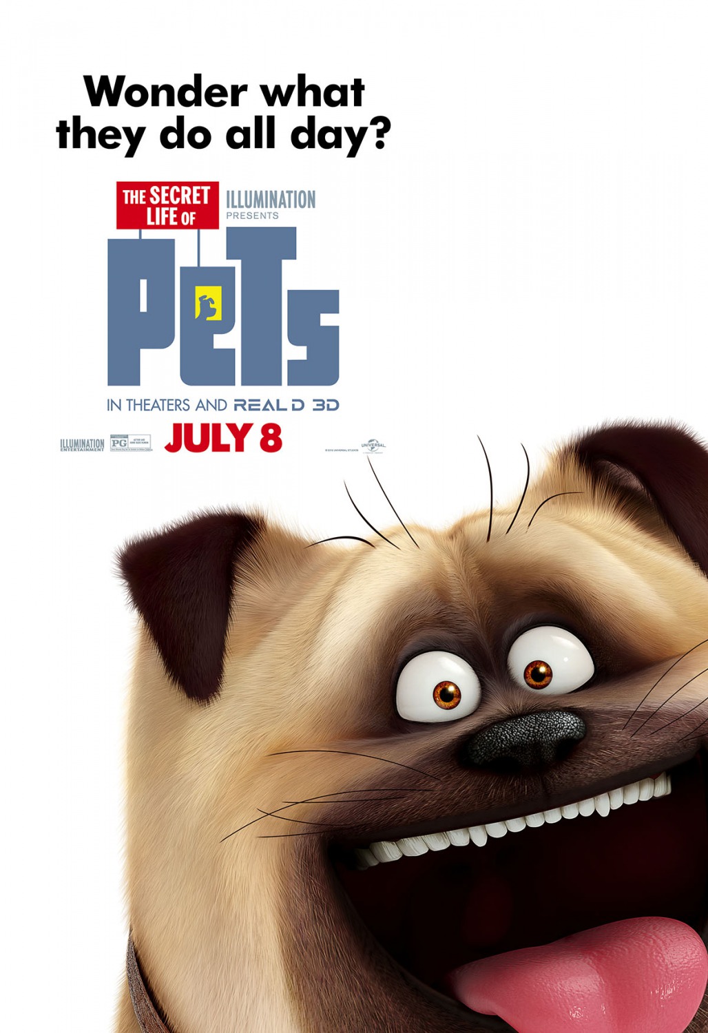 Extra Large Movie Poster Image for The Secret Life of Pets (#17 of 19)