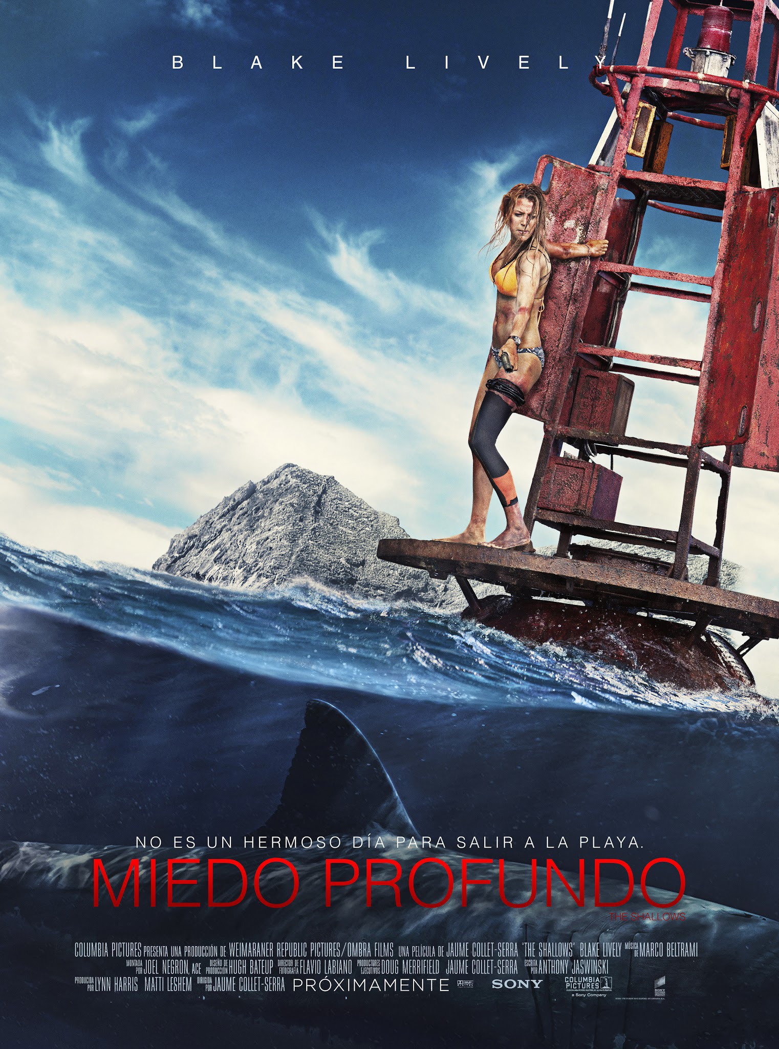 Mega Sized Movie Poster Image for The Shallows (#4 of 7)