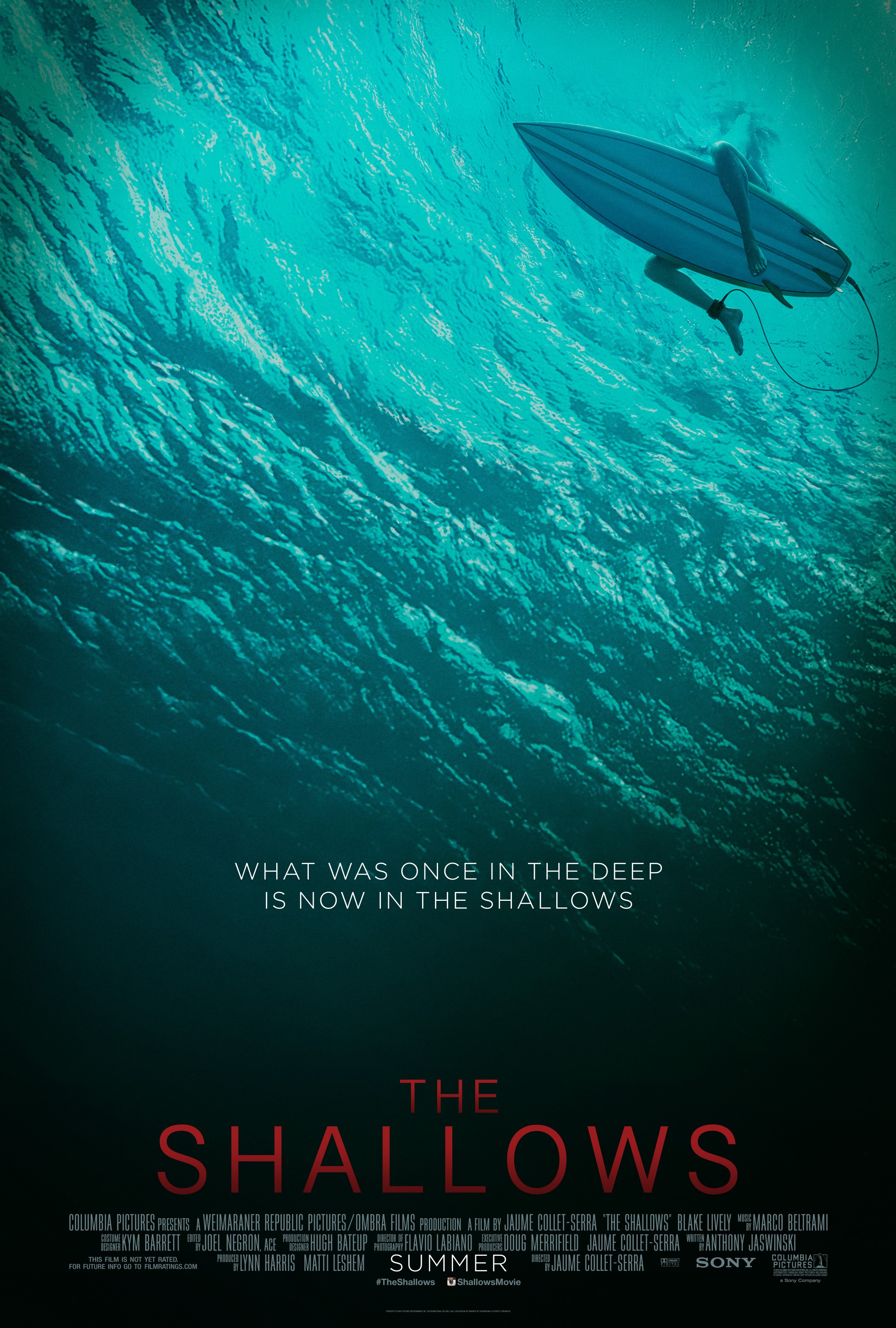 Mega Sized Movie Poster Image for The Shallows (#1 of 7)