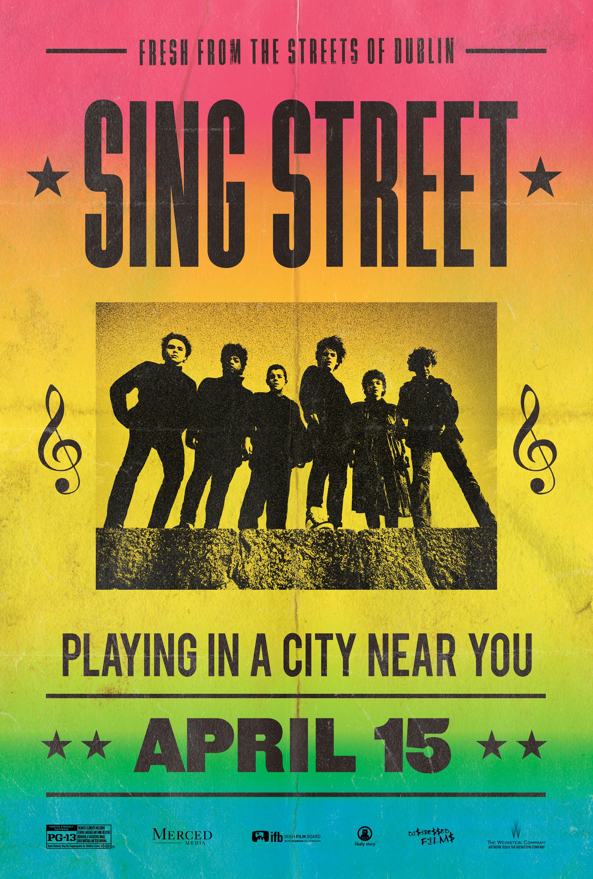 Mega Sized Movie Poster Image for Sing Street (#3 of 6)
