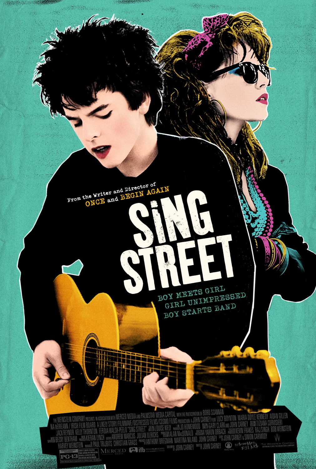 Extra Large Movie Poster Image for Sing Street (#1 of 6)