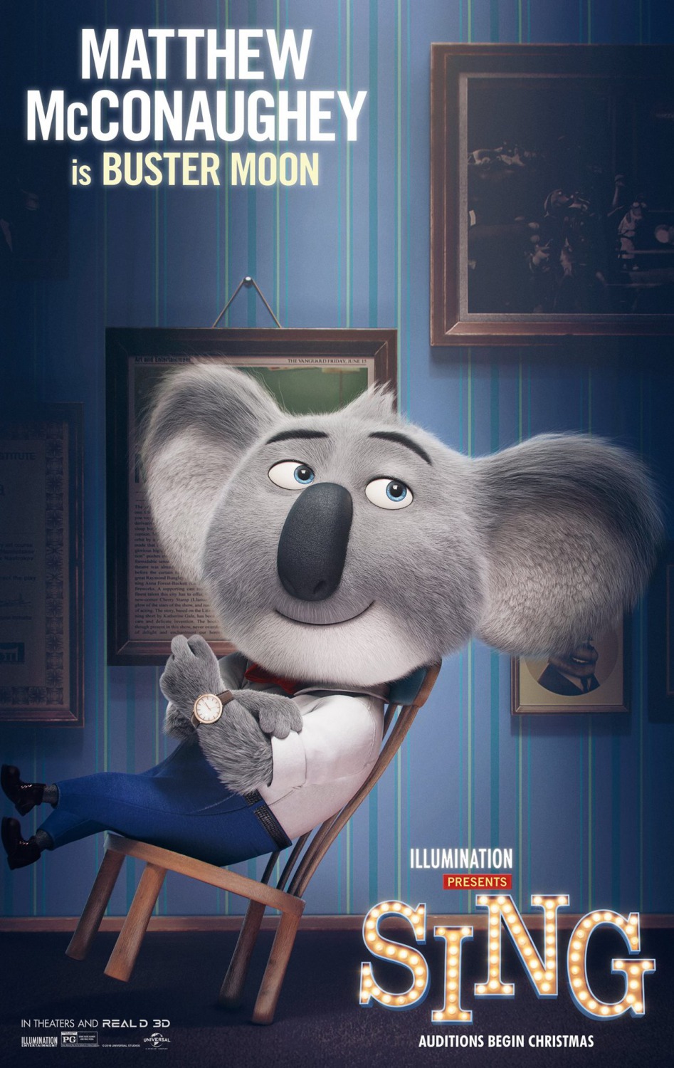 Extra Large Movie Poster Image for Sing (#7 of 14)