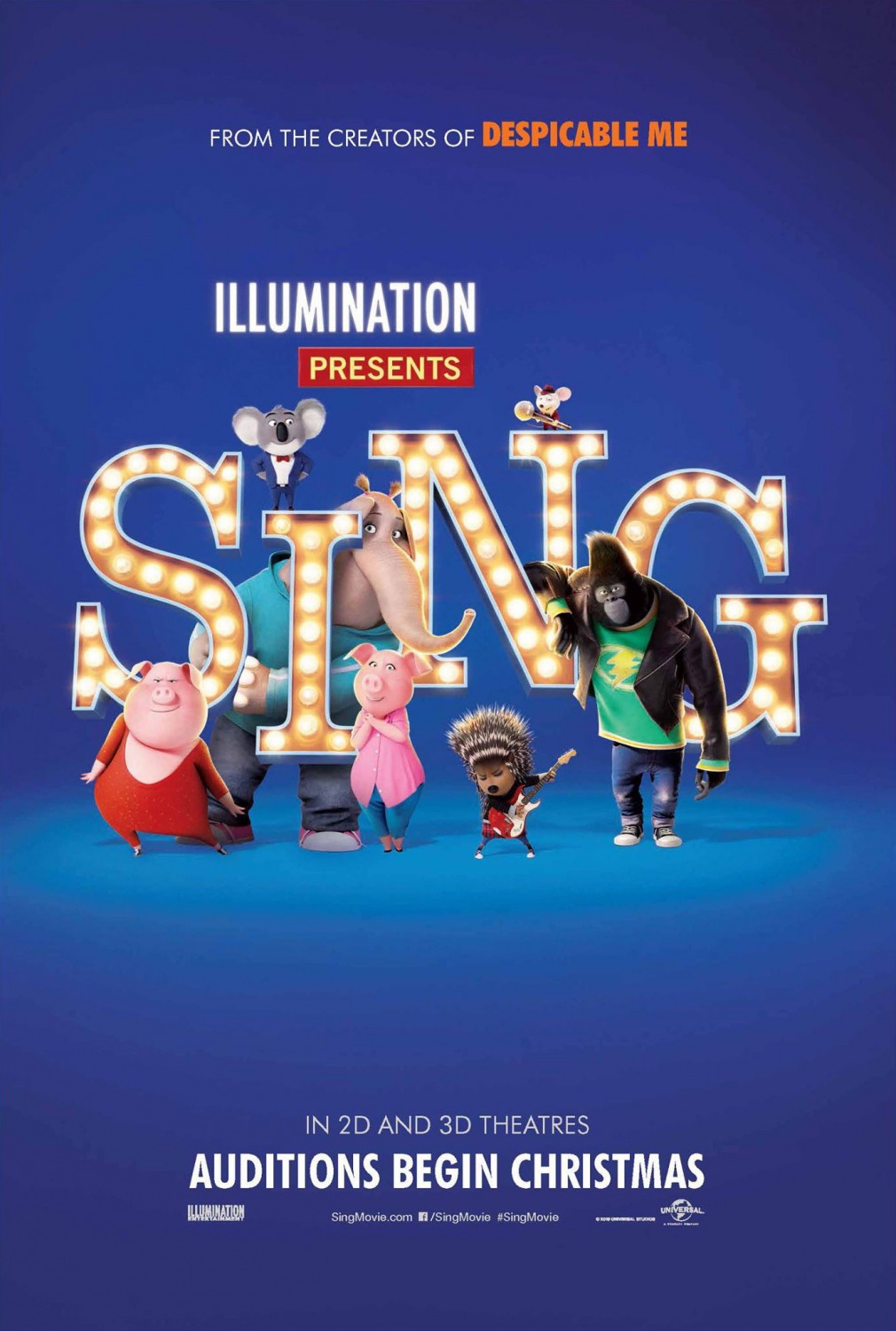 Extra Large Movie Poster Image for Sing (#9 of 14)