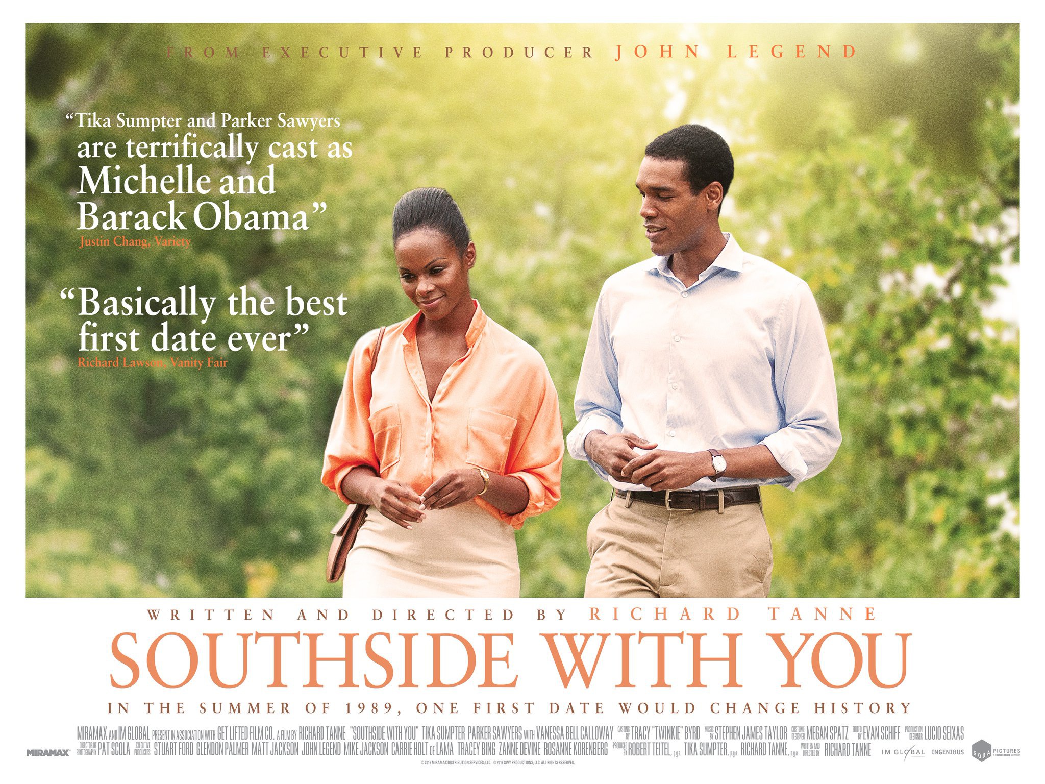 Mega Sized Movie Poster Image for Southside with You (#2 of 2)