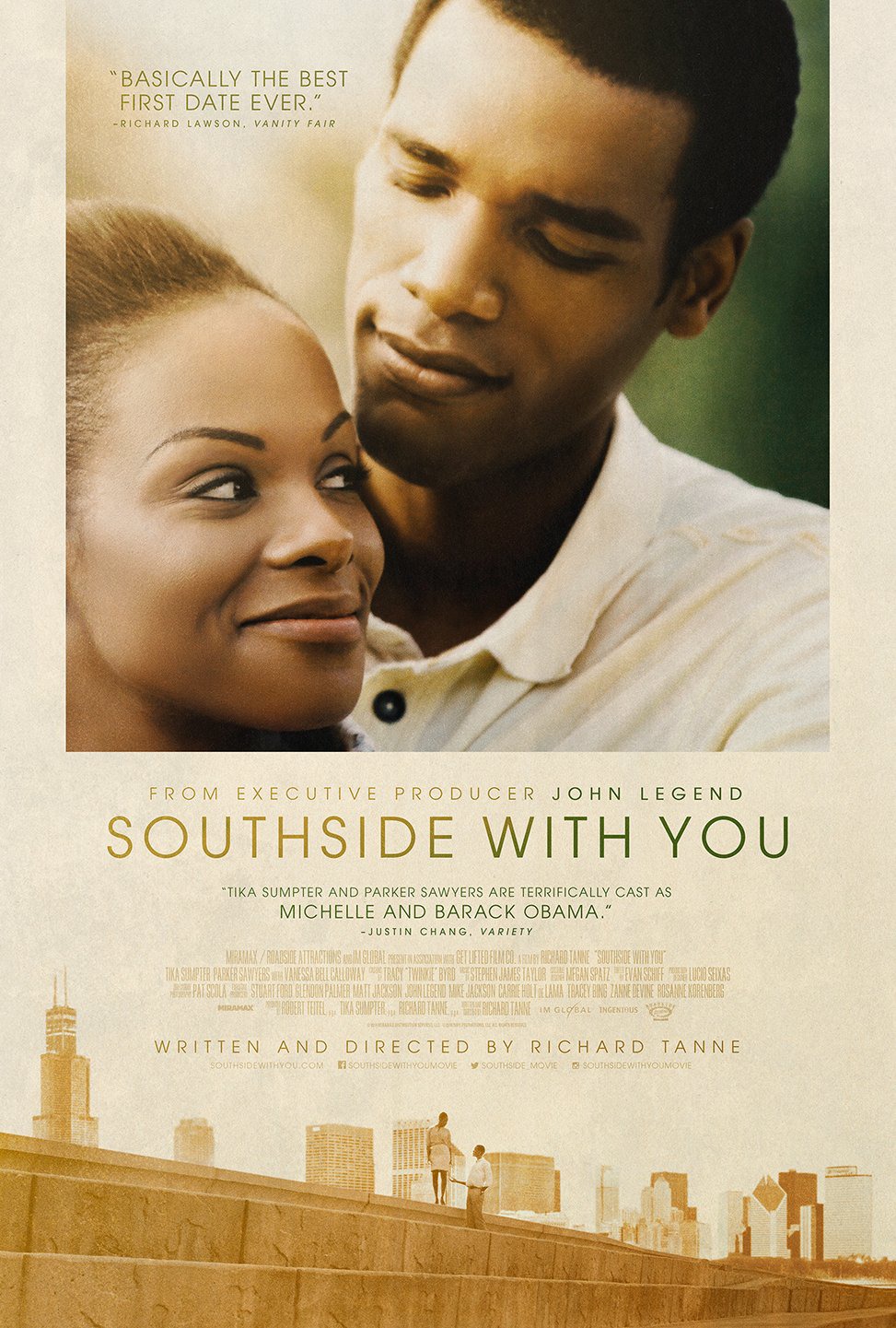 Extra Large Movie Poster Image for Southside with You (#1 of 2)