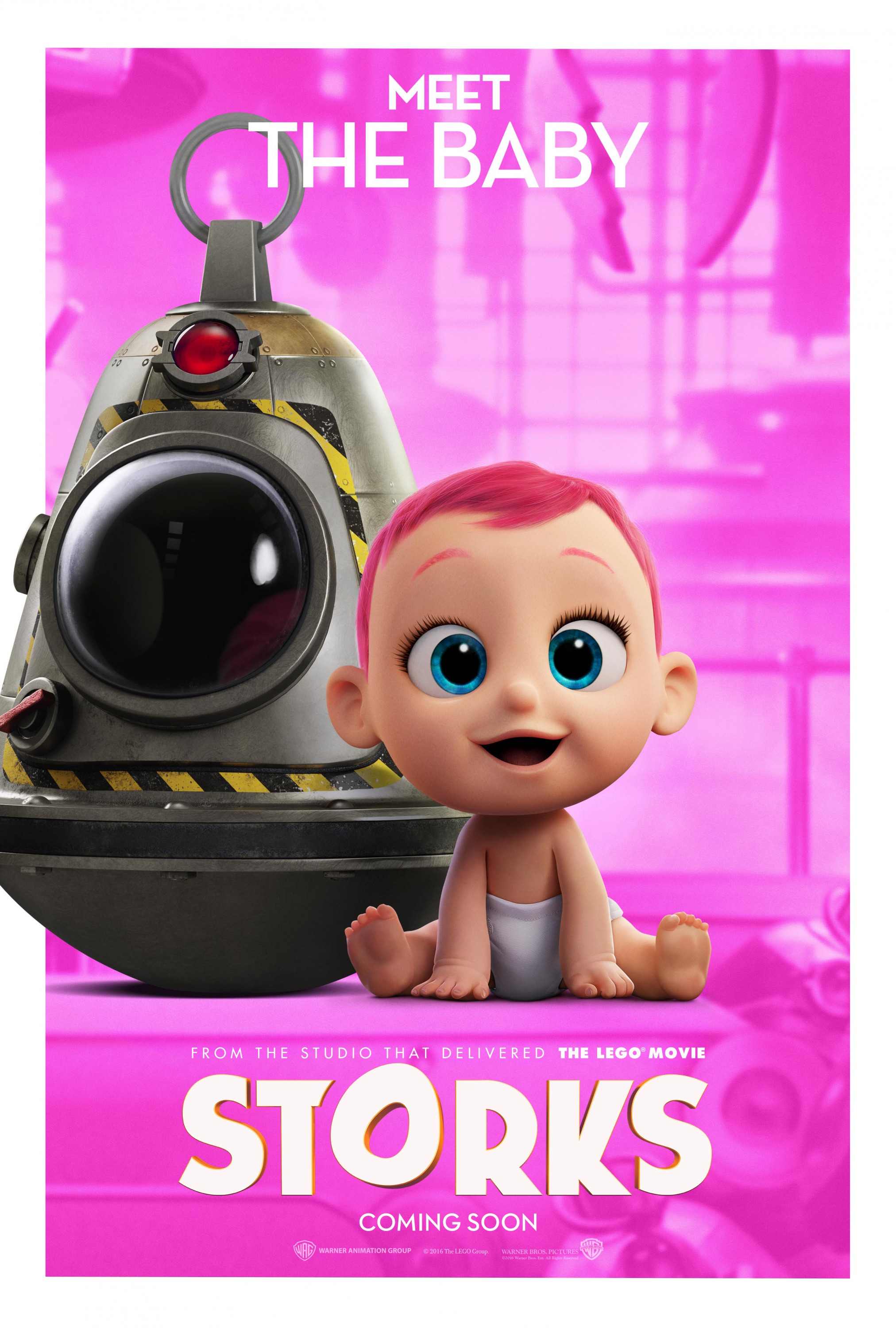 Mega Sized Movie Poster Image for Storks (#2 of 13)