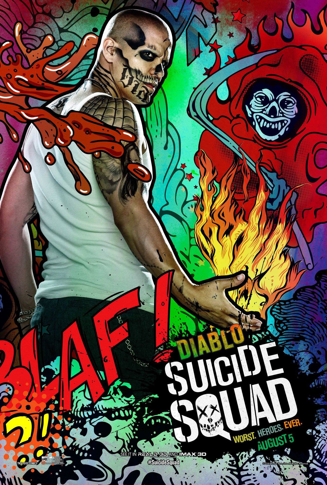 Mega Sized Movie Poster Image for Suicide Squad (#46 of 49)