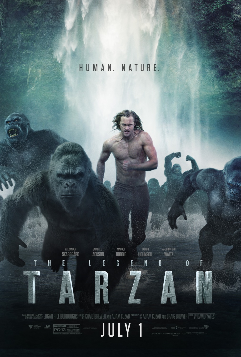 A3 & A4 Option 6 Legend of Tarzan Posters 