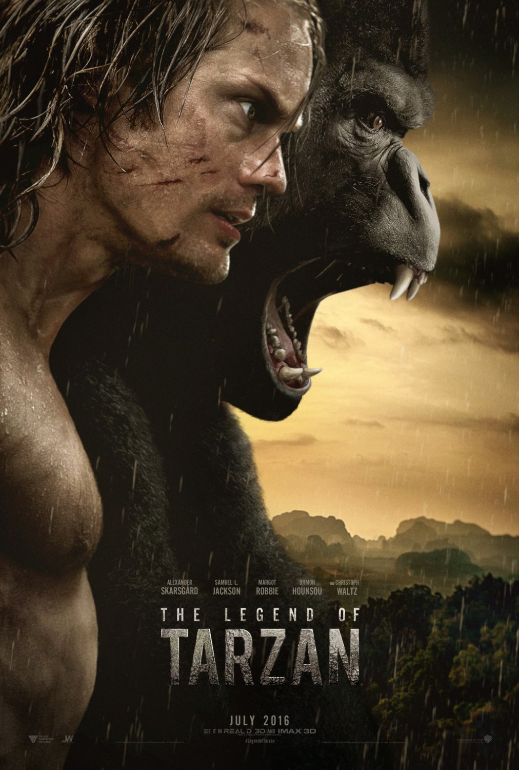 Extra Large Movie Poster Image for Tarzan (#1 of 7)