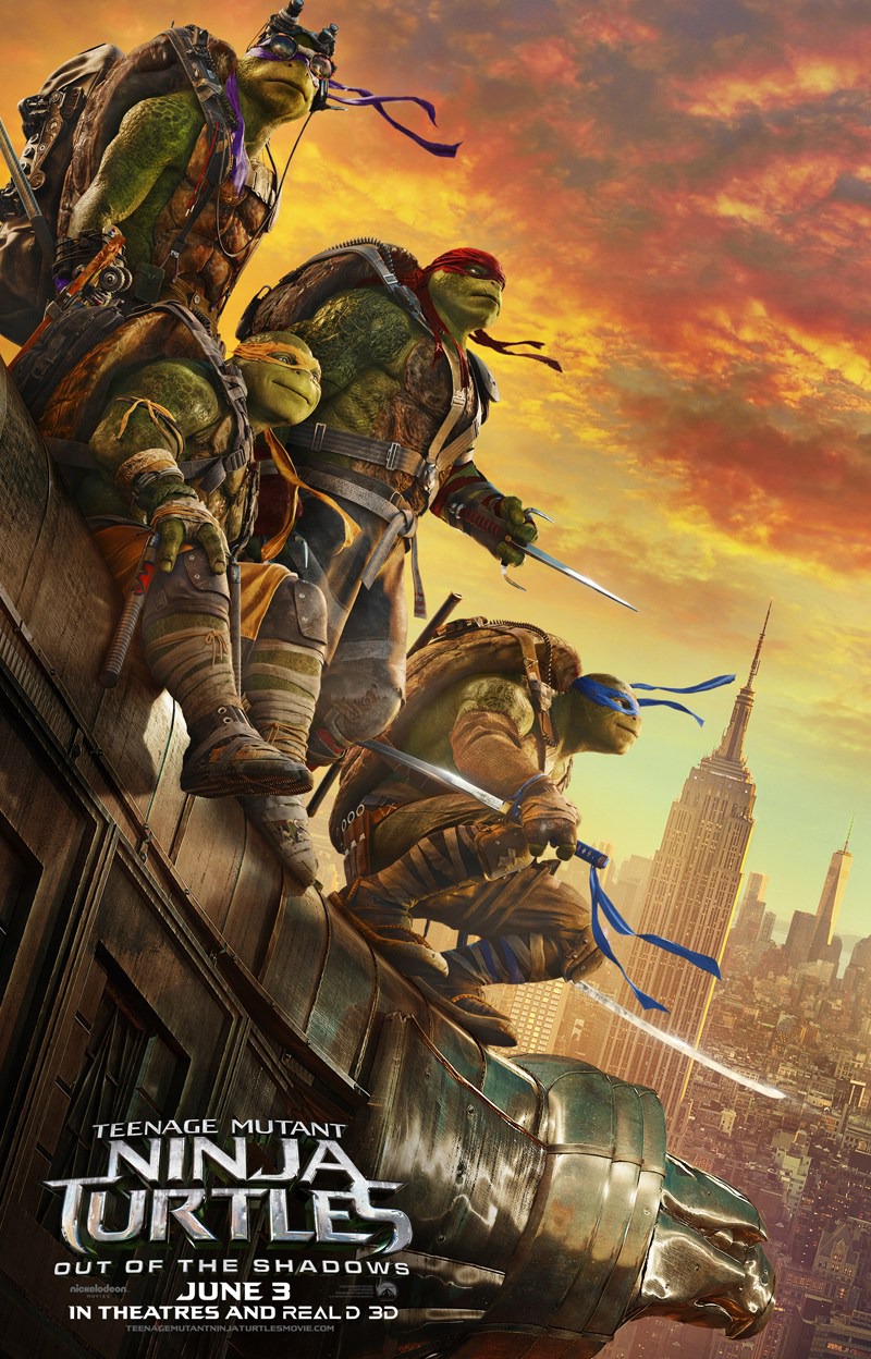 Extra Large Movie Poster Image for Teenage Mutant Ninja Turtles: Out of the Shadows (#10 of 18)