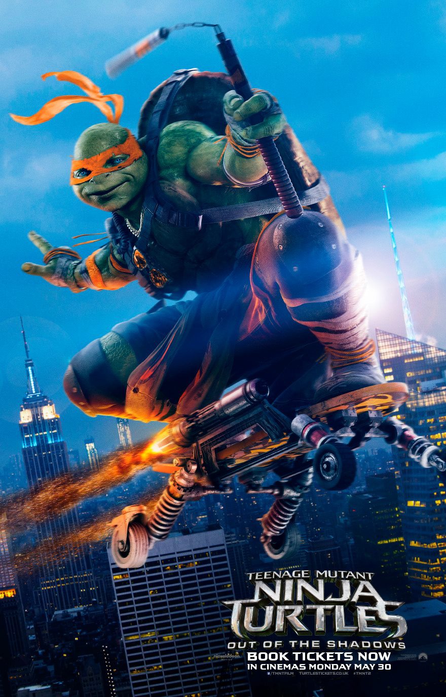 Extra Large Movie Poster Image for Teenage Mutant Ninja Turtles: Out of the Shadows (#12 of 18)