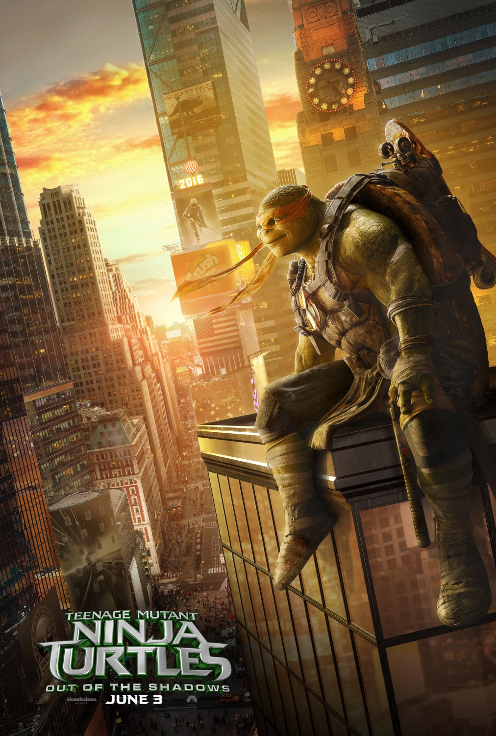 Extra Large Movie Poster Image for Teenage Mutant Ninja Turtles: Out of the Shadows (#5 of 18)