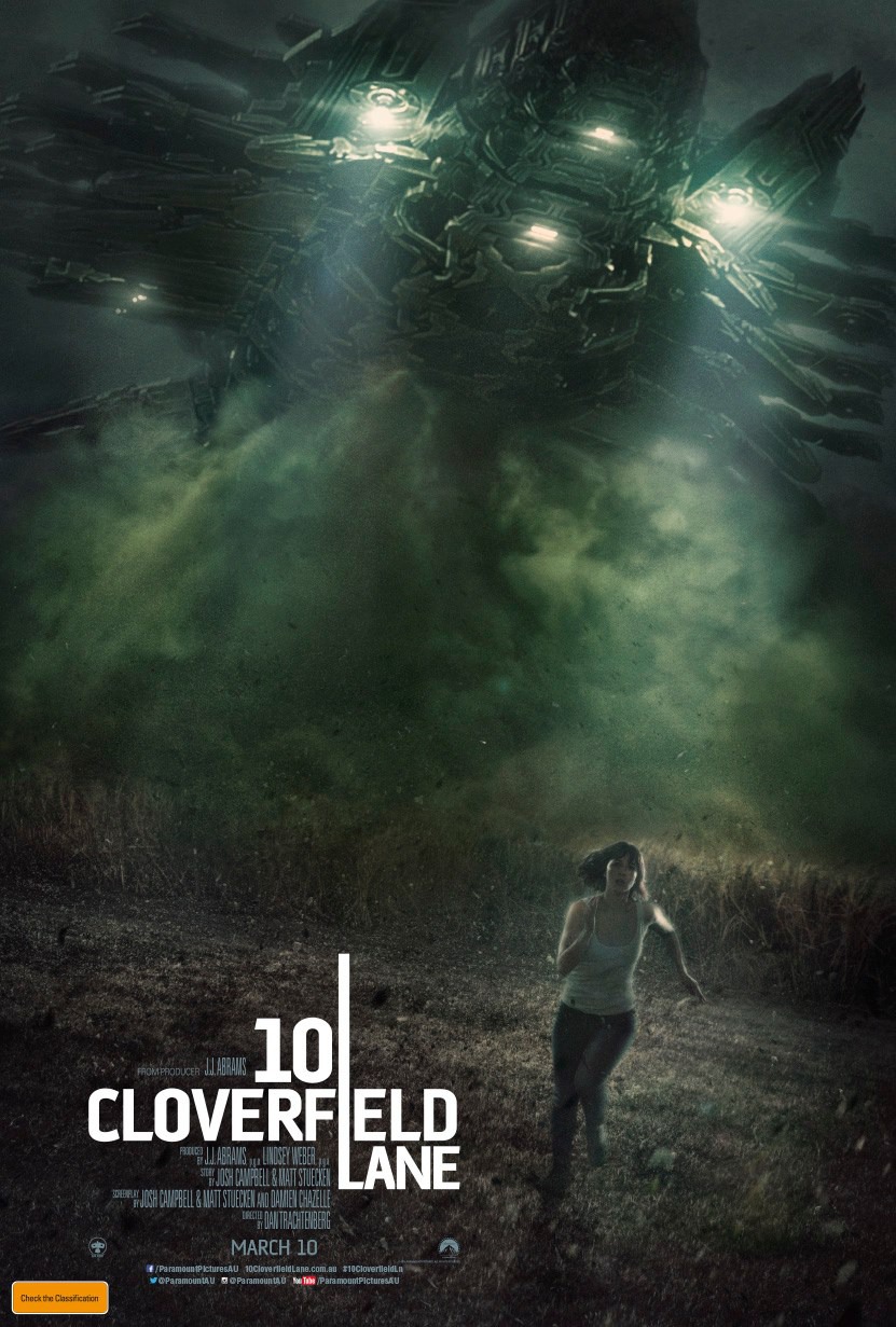 Extra Large Movie Poster Image for 10 Cloverfield Lane (#3 of 6)