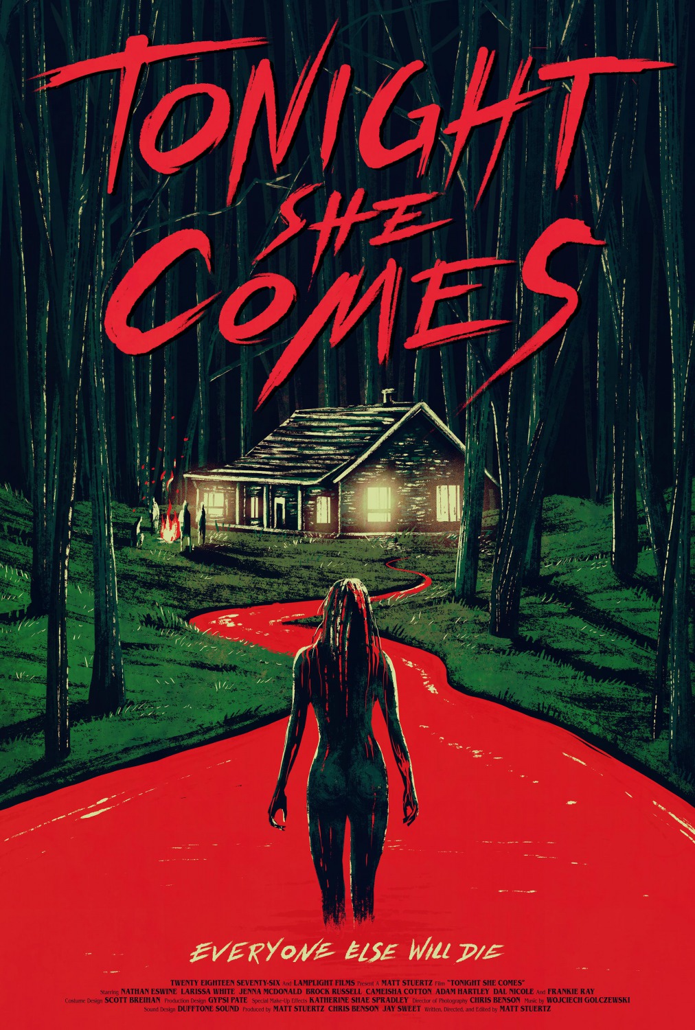 Extra Large Movie Poster Image for Tonight She Comes 