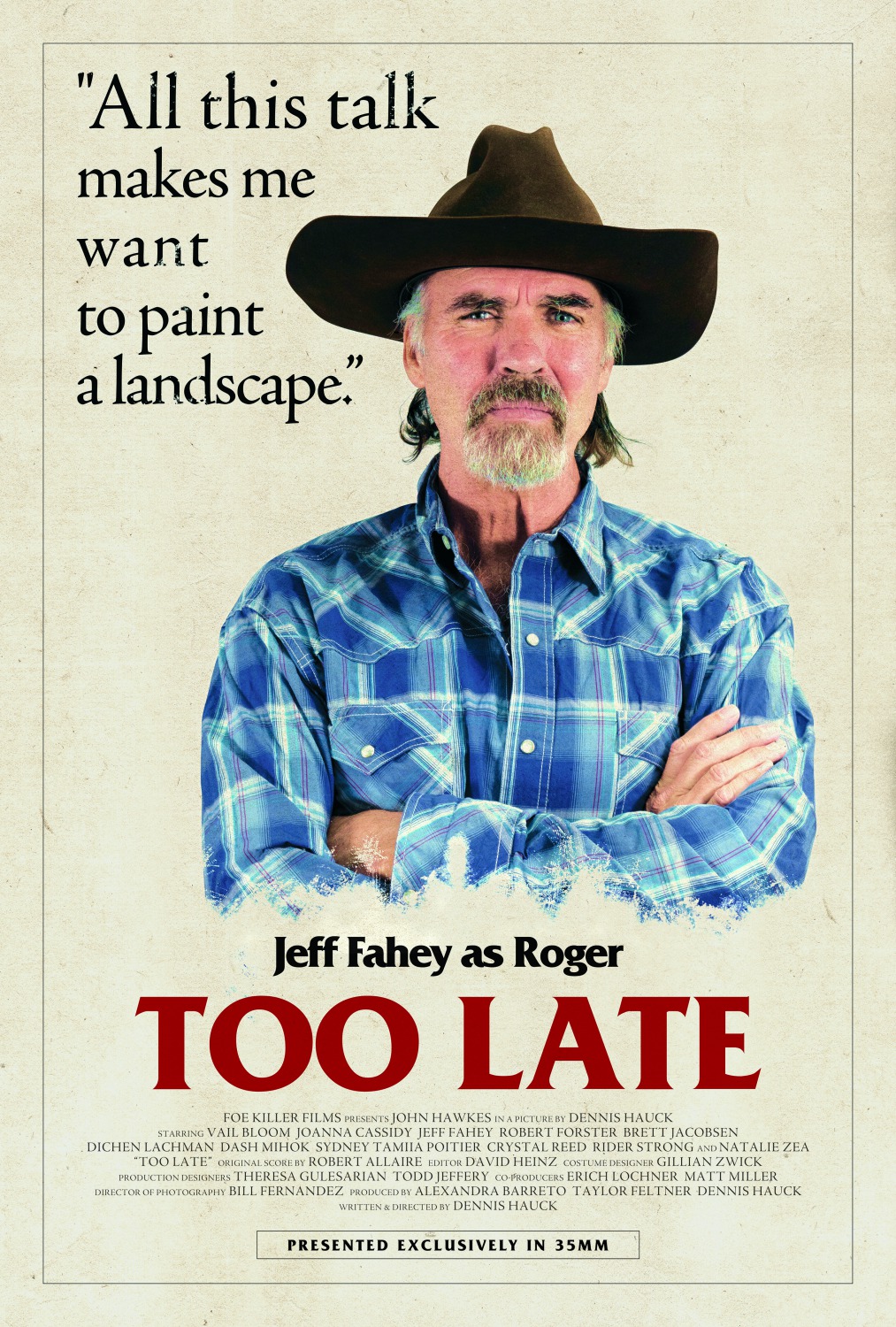 Extra Large Movie Poster Image for Too Late (#11 of 13)