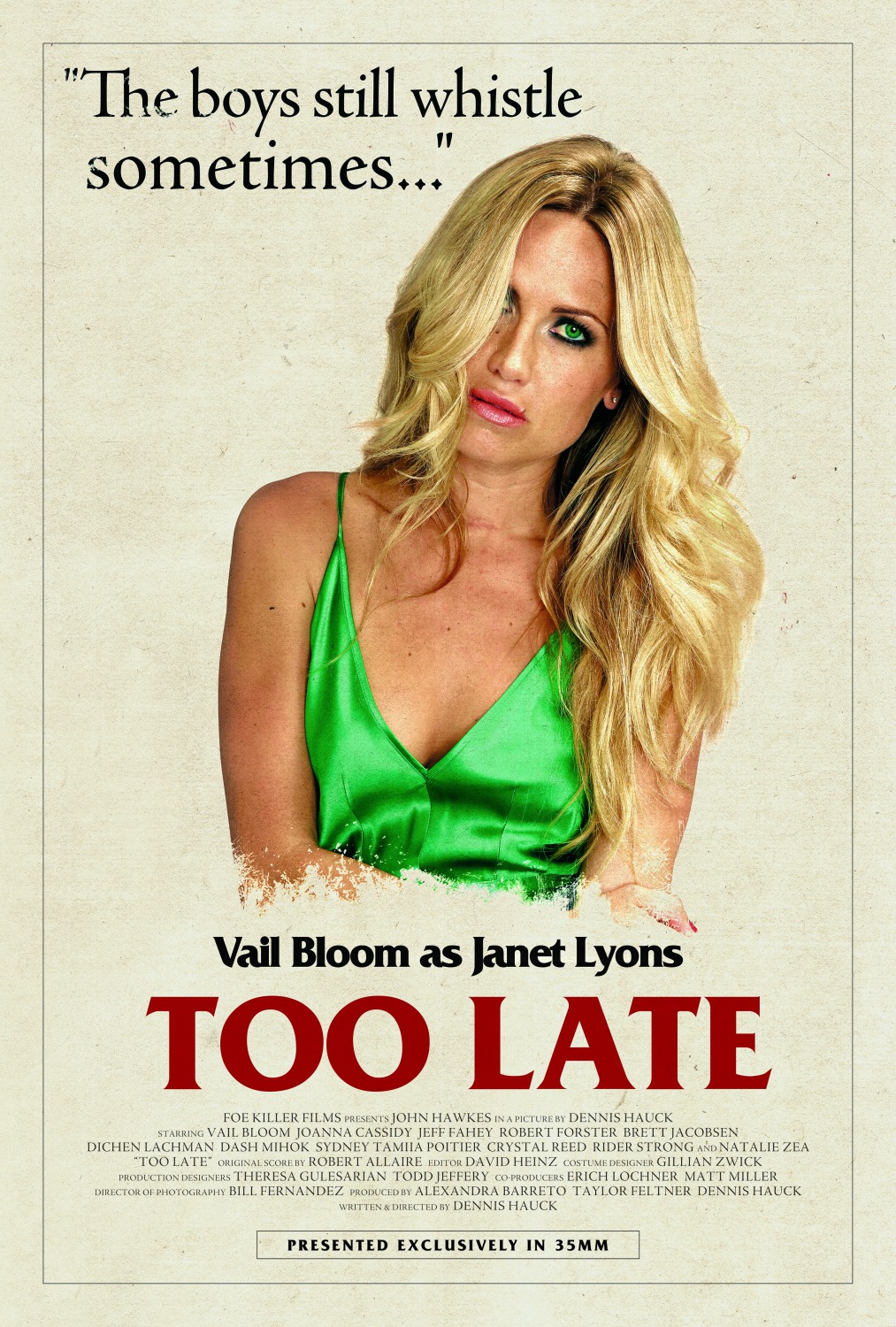 Extra Large Movie Poster Image for Too Late (#6 of 13)