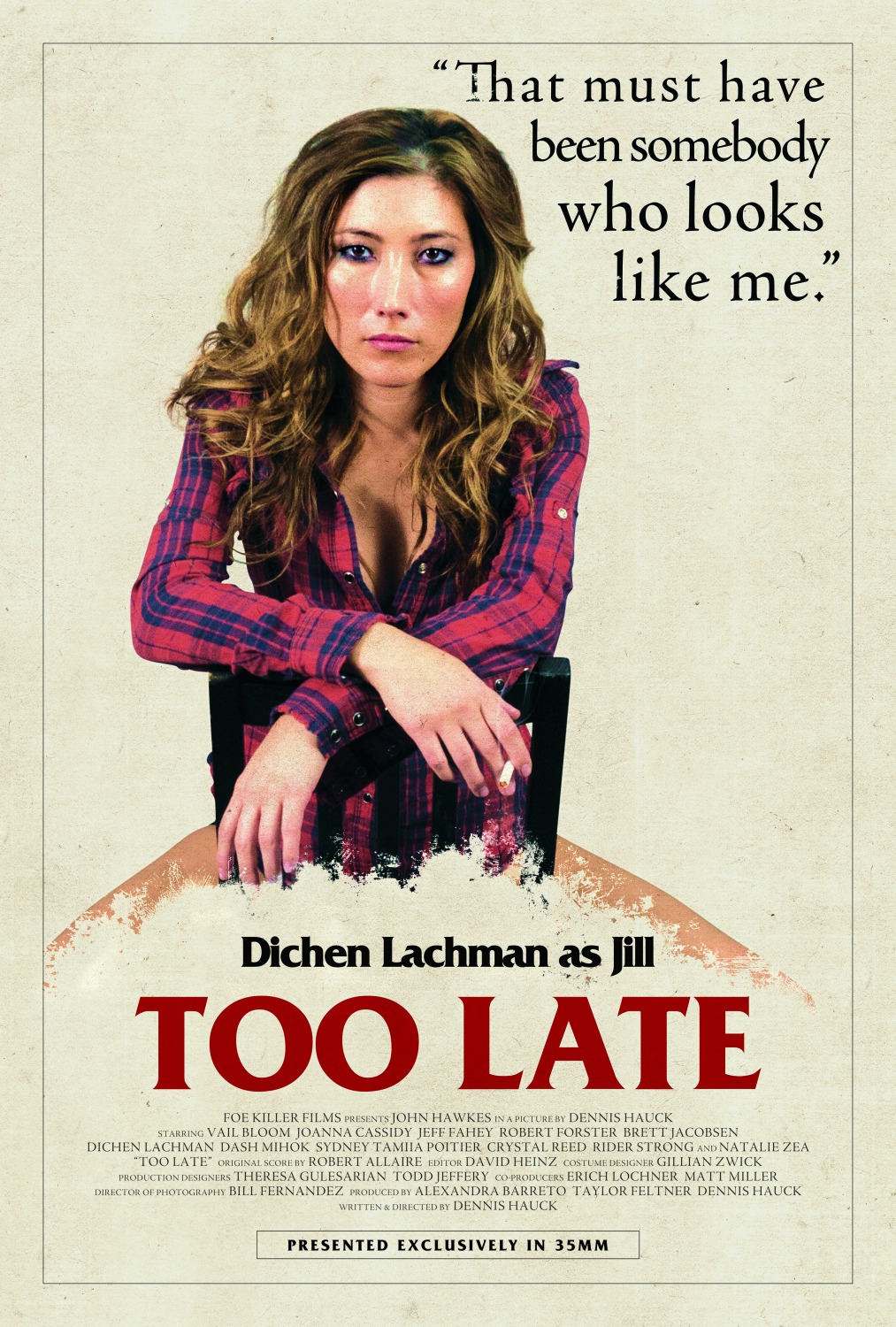 Extra Large Movie Poster Image for Too Late (#8 of 13)