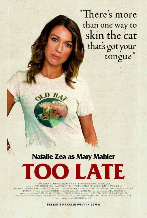 Too Late Movie Poster