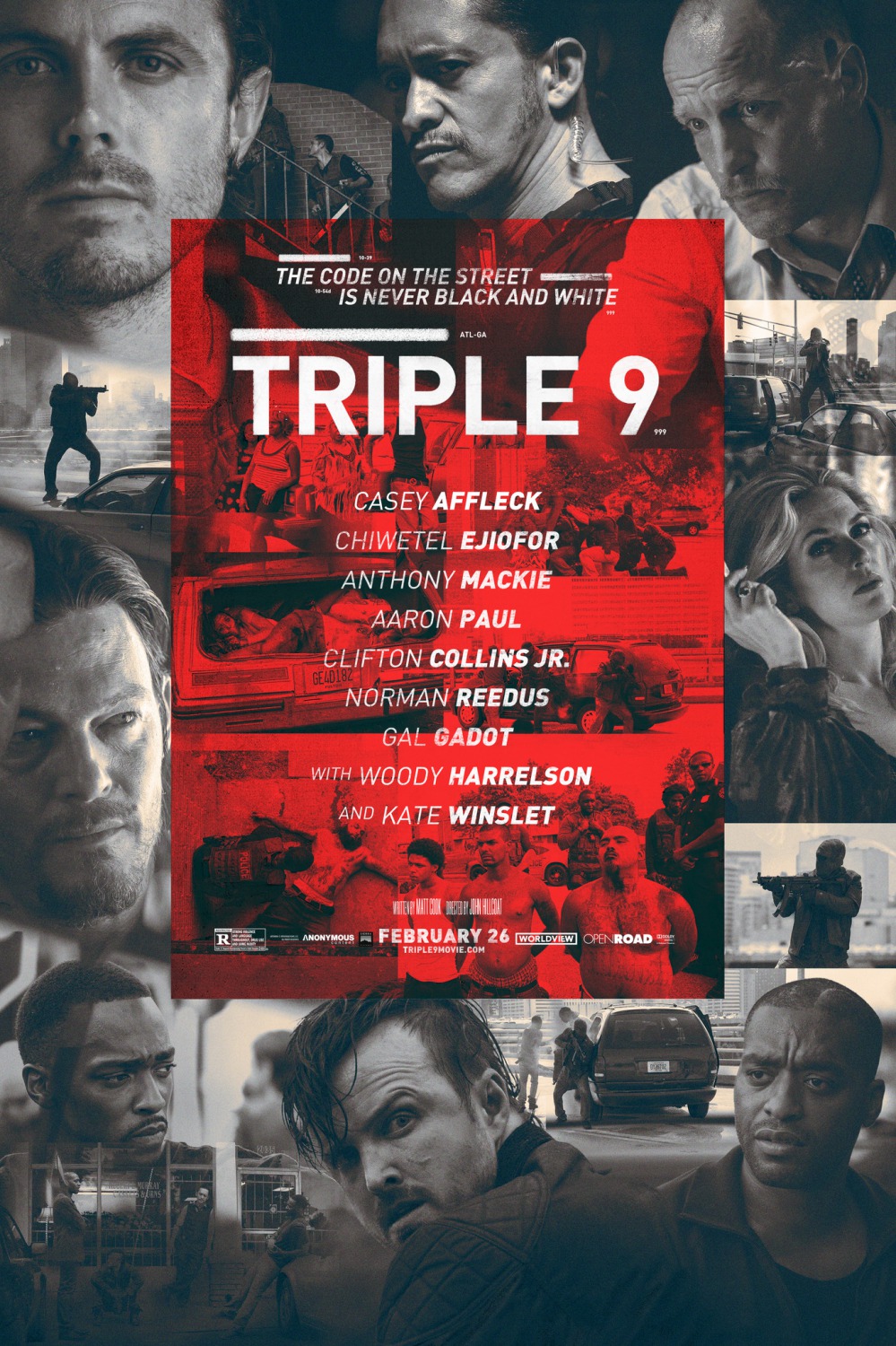 Extra Large Movie Poster Image for Triple 9 (#30 of 31)