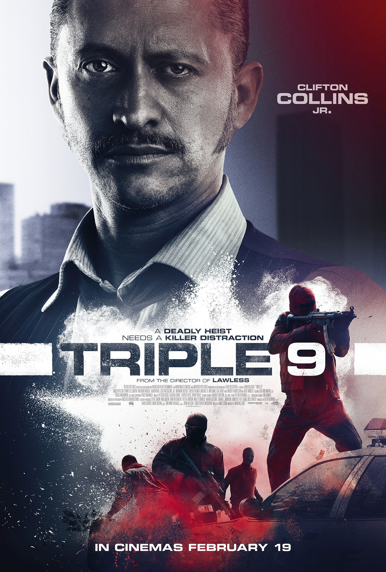 Mega Sized Movie Poster Image for Triple 9 (#7 of 31)