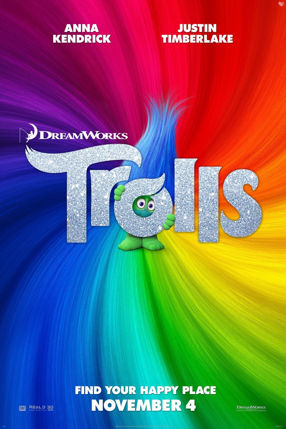 Extra Large Movie Poster Image for Trolls (#1 of 20)