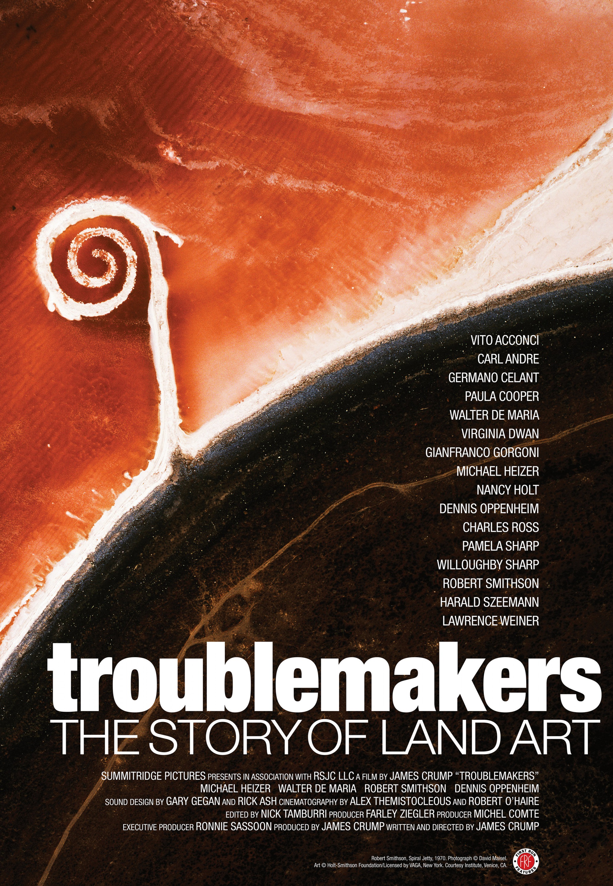 Mega Sized Movie Poster Image for Troublemakers: The Story of Land Art 