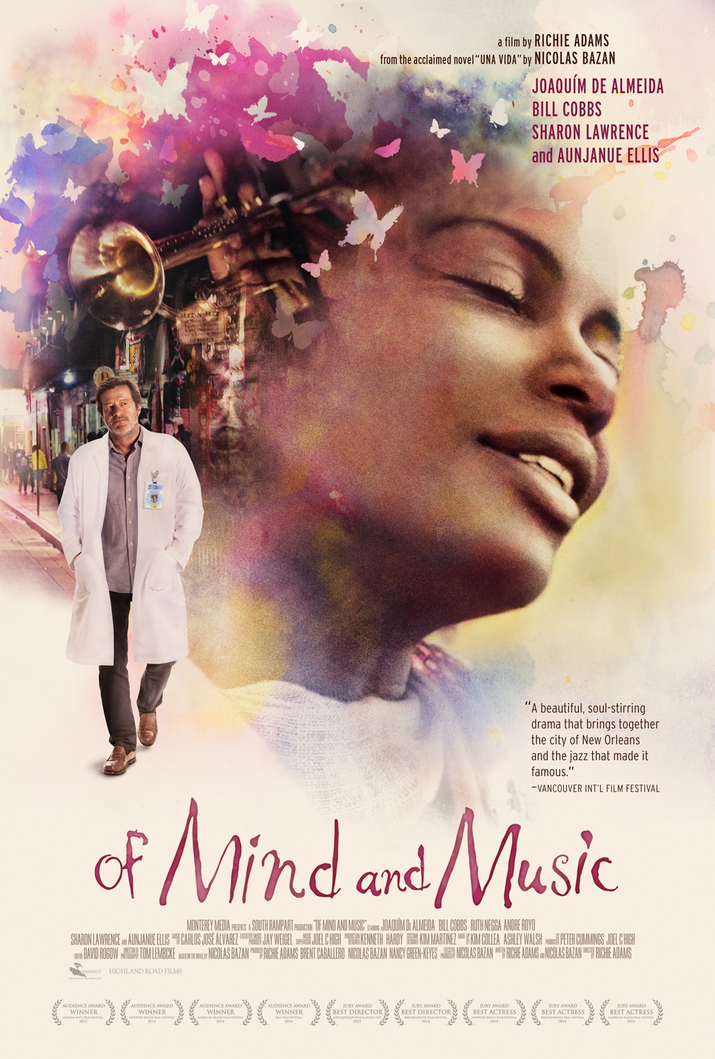 Extra Large Movie Poster Image for Una Vida: A Fable of Music and the Mind 