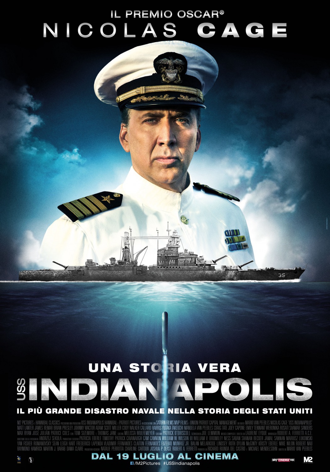 Extra Large Movie Poster Image for USS Indianapolis: Men of Courage (#4 of 5)