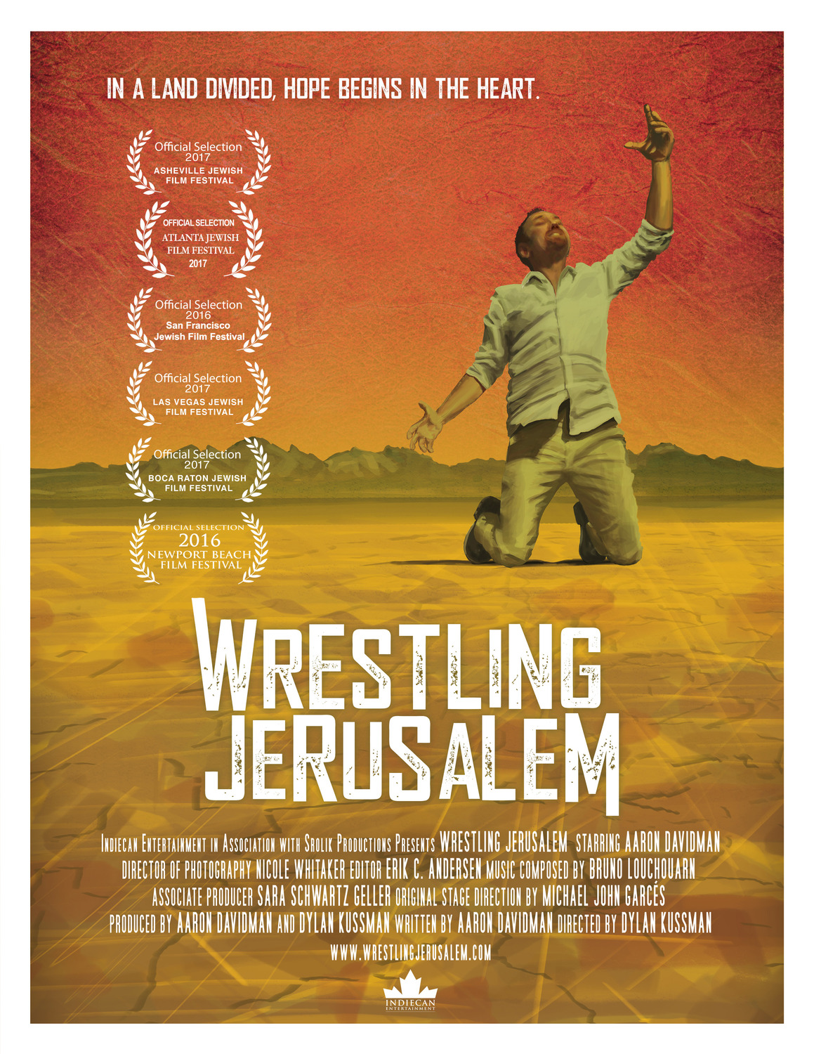 Extra Large Movie Poster Image for Wrestling Jerusalem 