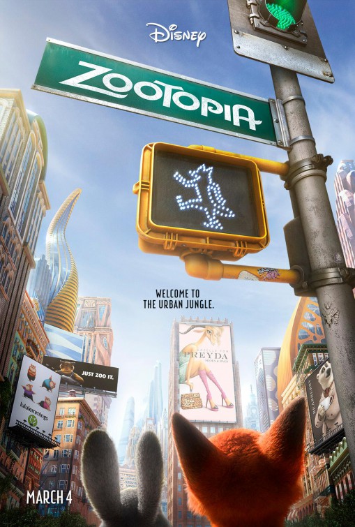 Zootopia Movie Poster